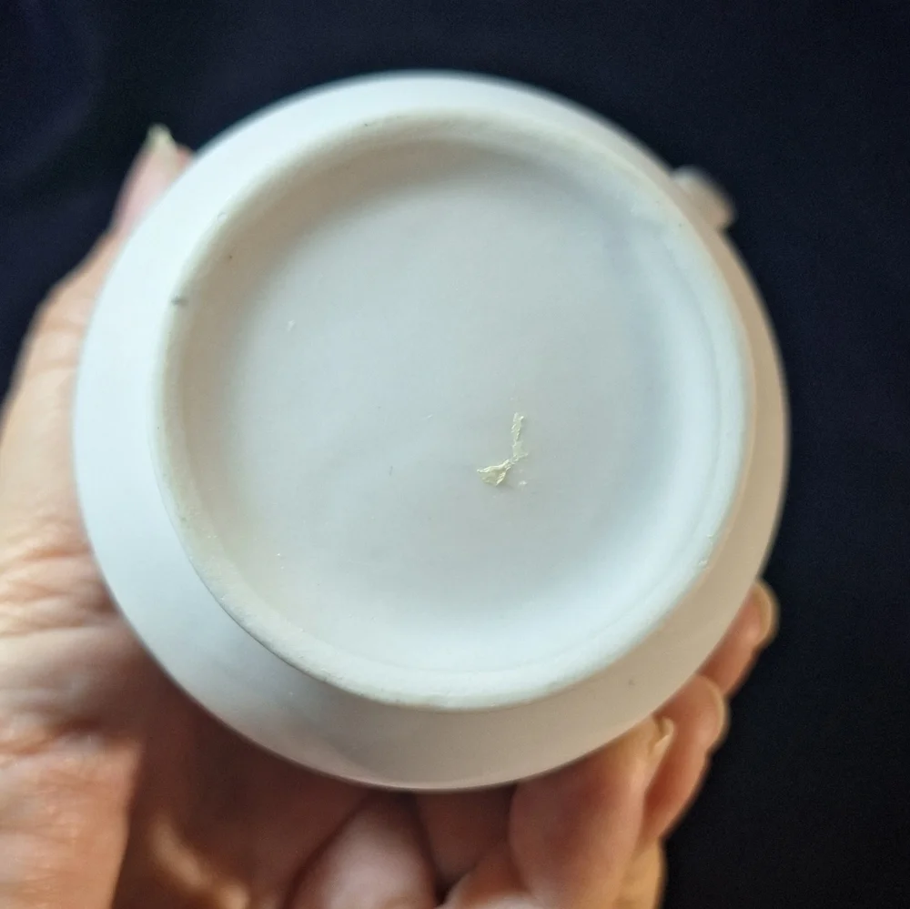 White porcelain creamer